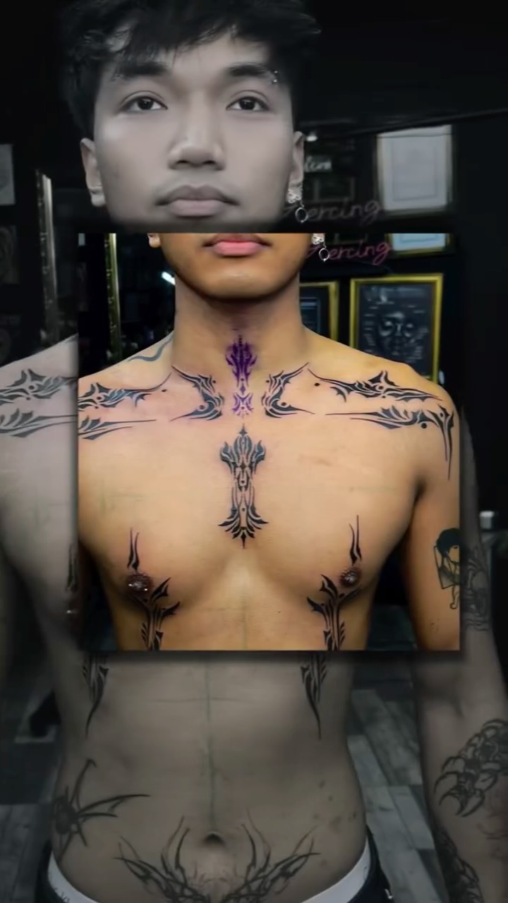 Beautiful symmetrical ornamental piece by our artist @gouombek 

Clean lines, balanced details and a strong flow that fits the body perfectly. 
Thank you for the trust and patience during the session. 

If you would like to book an appointment 
Simply DM us on Facebook OR 
Instagram: @golden_hands_tattoo 
OR call us on the following number:

☎️ 0151 222 3627

Address: 
21 Williamson Street 
L 1 1EB

#goldenhandstattoo #liverpool #tattooliverpool #liverpooltattooartist #liverpooltattoostudio